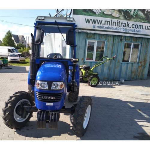 Мини-трактор Foton/Lovol-244 (Фотон-244) (реверс, широкие шины) с кабиной, сдела